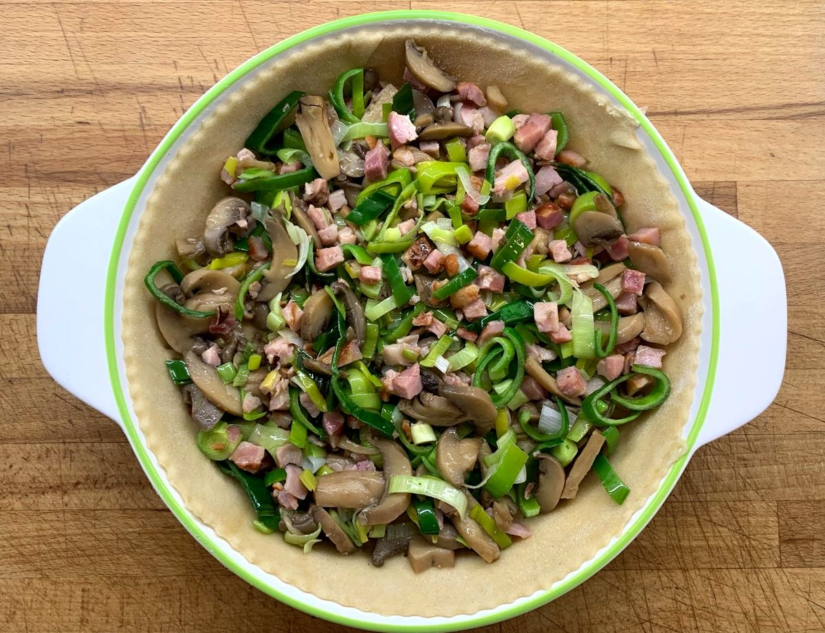 Velikonoční quiche krok 3