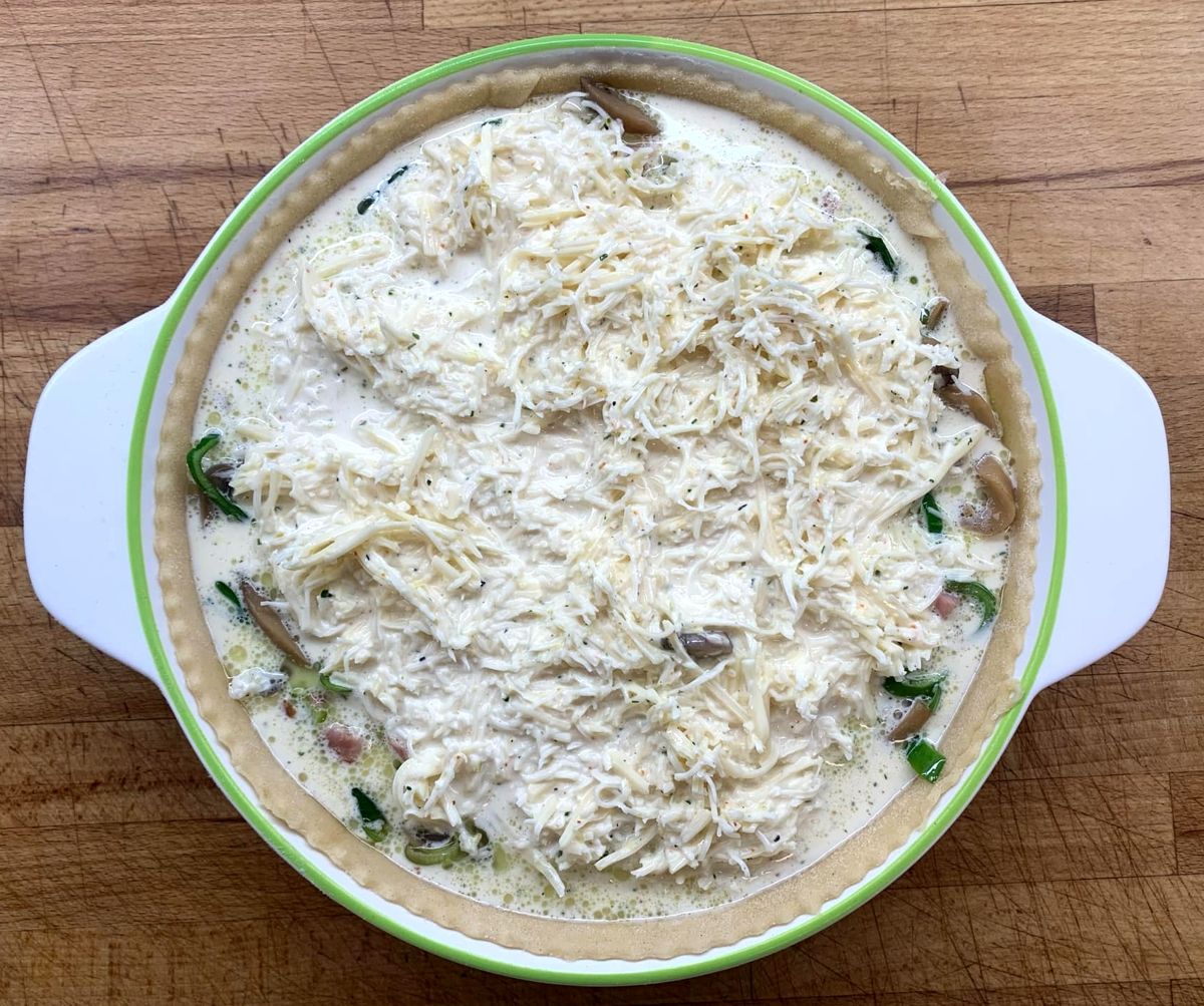 Velikonoční quiche krok 4