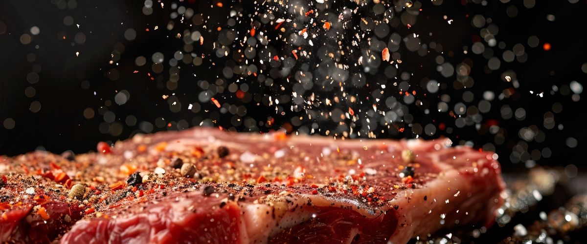 Steak s grilovacím kořením