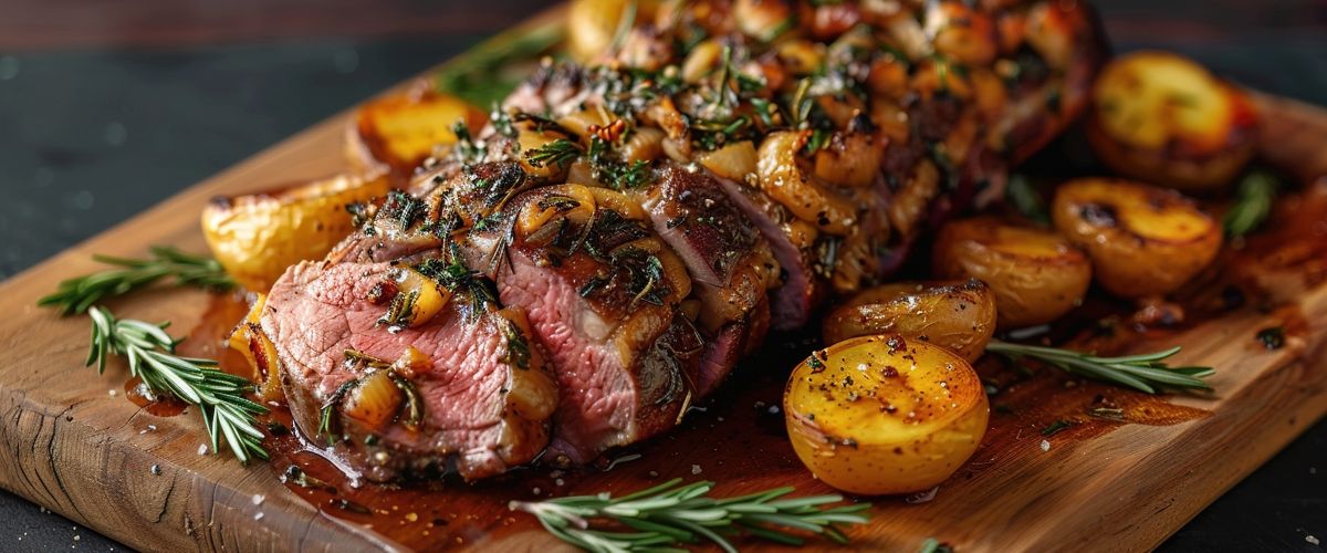 Pečená zvěřina s bourbonským pepřem