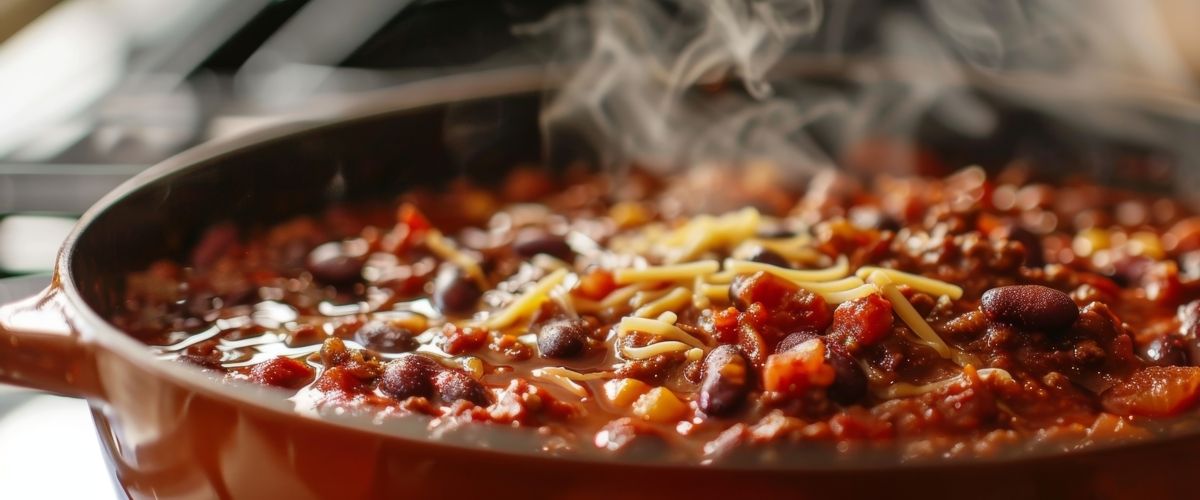 Chili con carne s Naga Bhut Jolokia