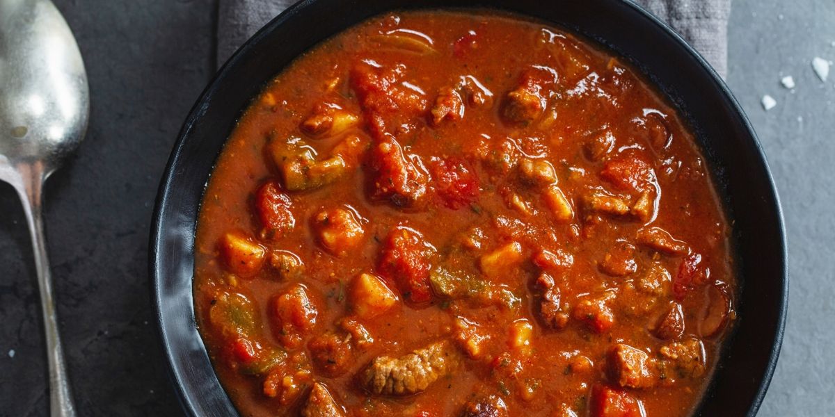 Pravý maďarský guláš s pravou maďarskou paprikou