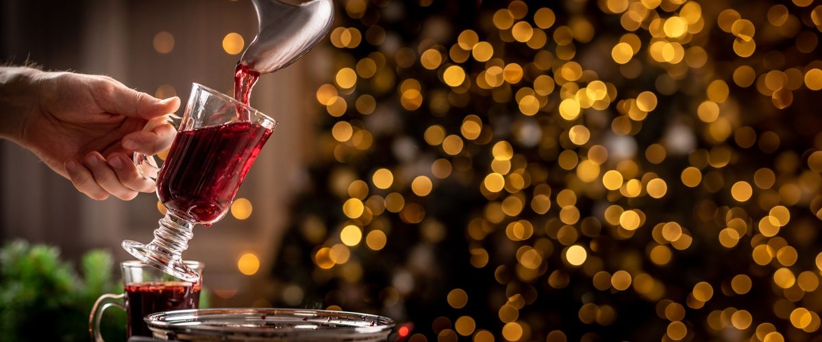 Svařené víno o Vánocích