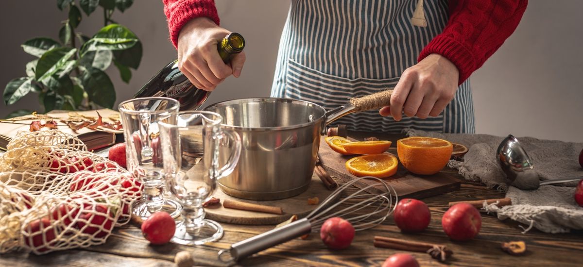 Příprava svařeného vína