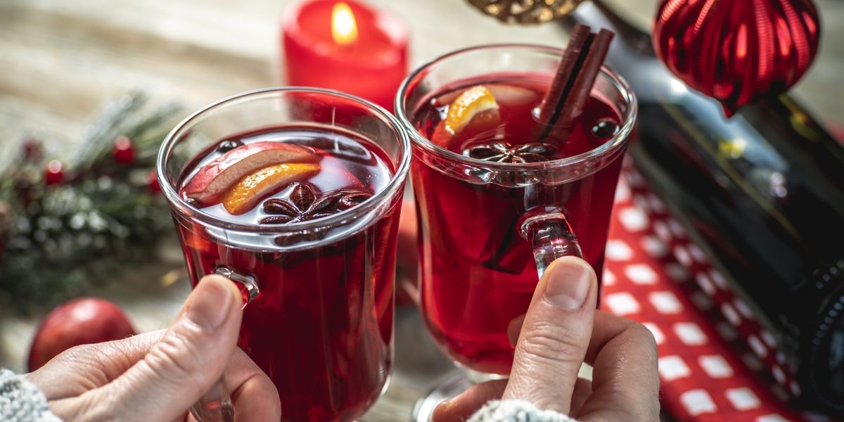Svařené víno o Vánocích