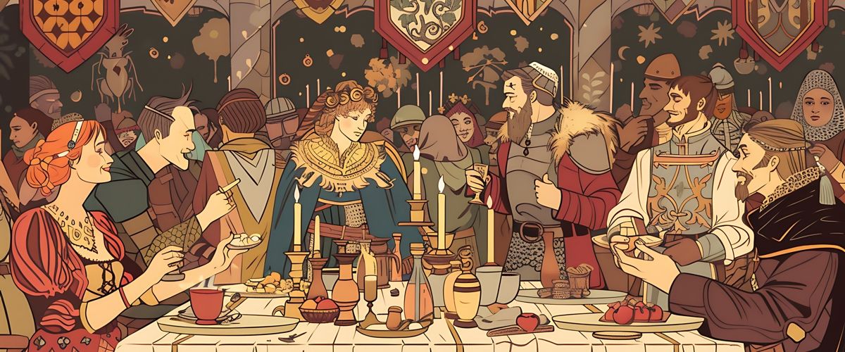 Středověká hostina