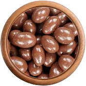 Laskominy: Mandle v mléčné čokoládě