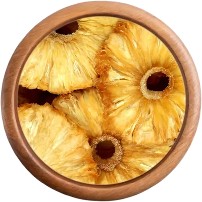 Laskominy Ananas kroužky natural