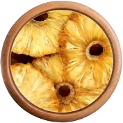 Laskominy: Ananas kroužky natural