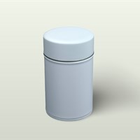 Příslušenství: Dóza Hamburk kulatá bílá malá