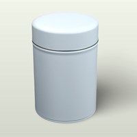 Příslušenství: Dóza Hamburk kulatá bílá velká