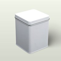 Příslušenství: Dóza Klasik čtvercová bílá