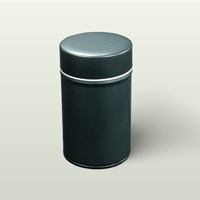 Příslušenství: Dóza Hamburk kulatá černá malá