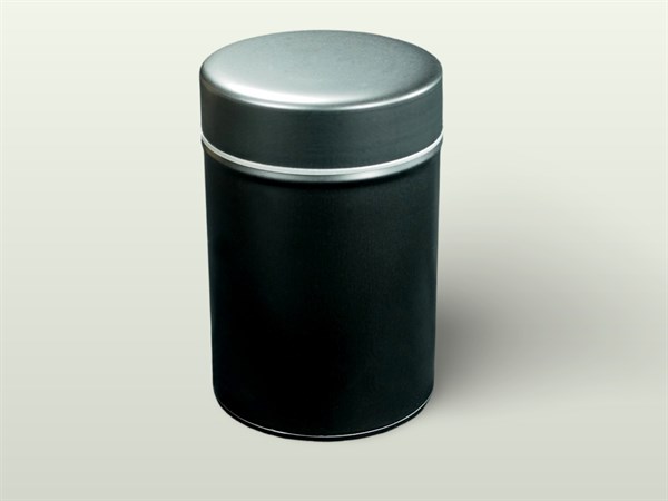 Dóza Dóza Hamburk kulatá černá velká