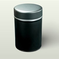 Příslušenství: Dóza Hamburk kulatá černá velká