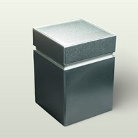 Příslušenství: Dóza New York čtvercová stříbrná