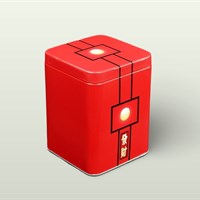 Příslušenství: Dóza na čaj Východ slunce střední