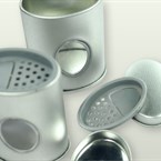 Kořenka plechová oválná malá