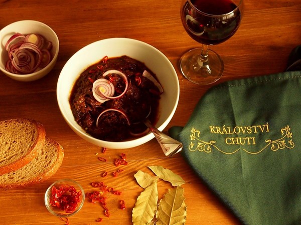 Královské hovězí na víně