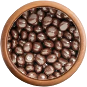 Laskominy: Kávová zrna v hořké čokoládě