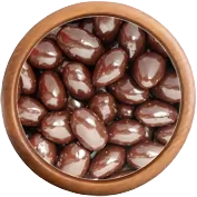 Laskominy: Mandle v hořké čokoládě