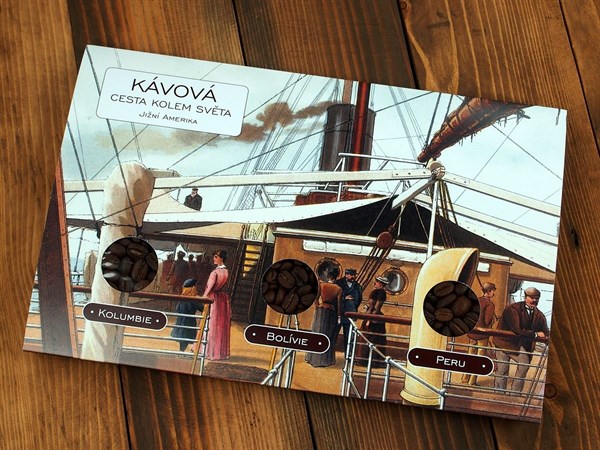 Degustační sada: Dárková sada kávy Jižní Amerika 1