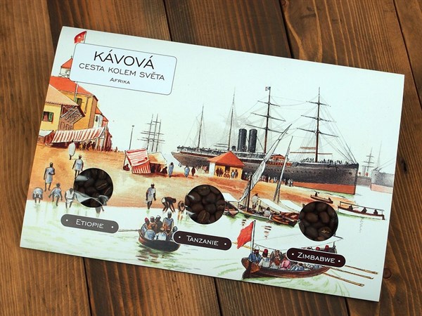 Degustační sada: Dárková sada kávy Afrika 1