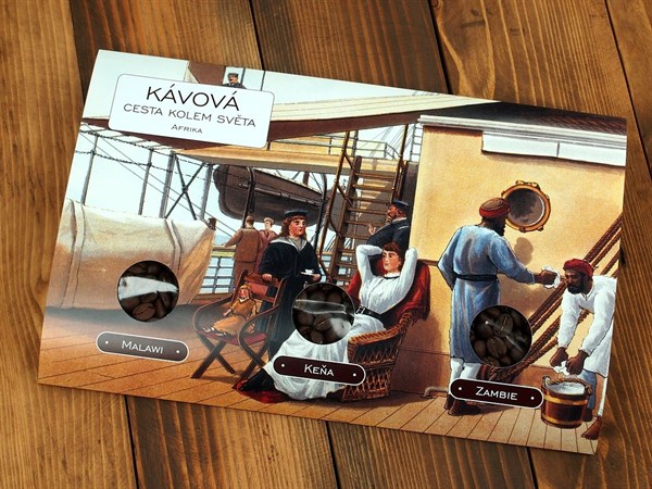 Degustační sada: Dárková sada kávy Afrika 2