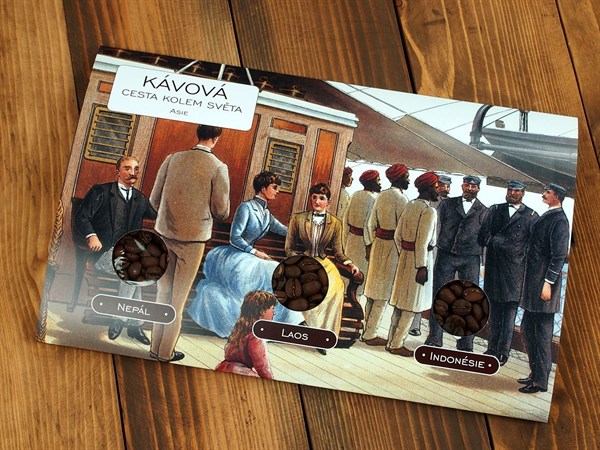 Degustační sada: Dárková sada kávy Asie