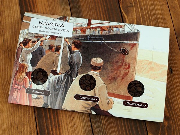 Degustační sada: Dárková sada kávy Střední Amerika 2