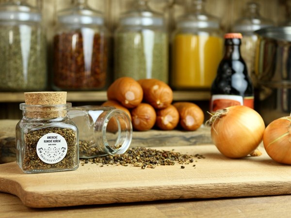 Špekáčky na pivu s Americkým rumovým kořením