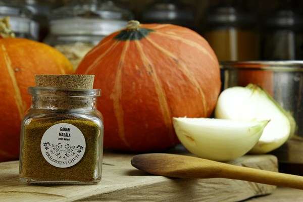 Dýňová polévka s Garam Masálou