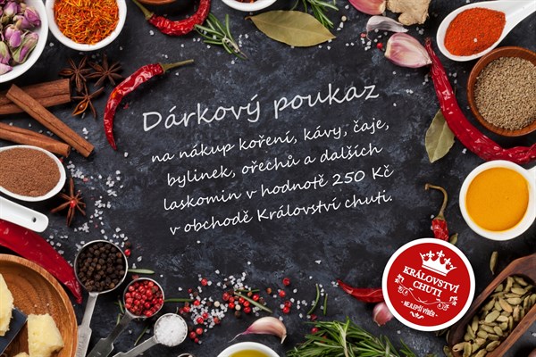  Tištěný dárkový poukaz