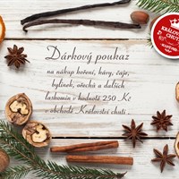 Příslušenství: Tištěný dárkový poukaz