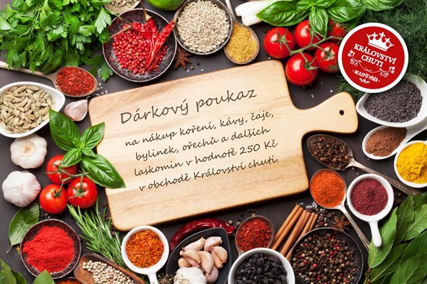  Tištěný dárkový poukaz