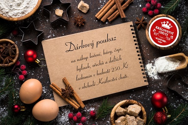  Tištěný dárkový poukaz