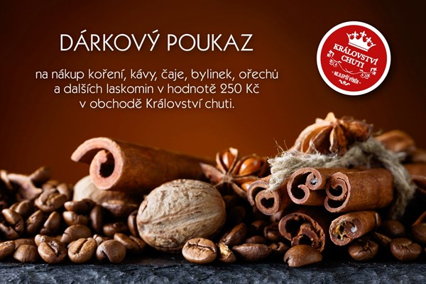  Tištěný dárkový poukaz