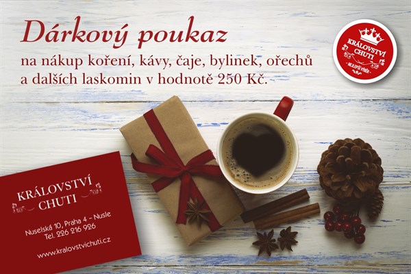  Tištěný dárkový poukaz