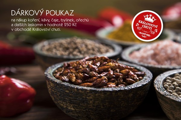  Tištěný dárkový poukaz