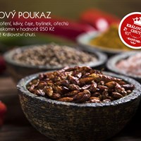 Příslušenství: Tištěný dárkový poukaz