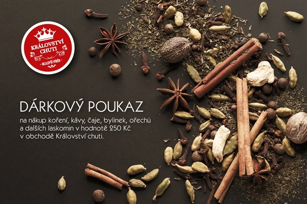  Tištěný dárkový poukaz