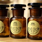 Stylové etikety na kořenky a dózy