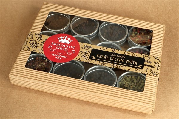 dárkové sady koření Sada koření - Pepře celého světa