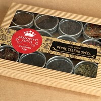: Sada koření - Pepře celého světa