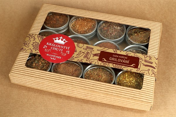Dárková sada koření na grilování