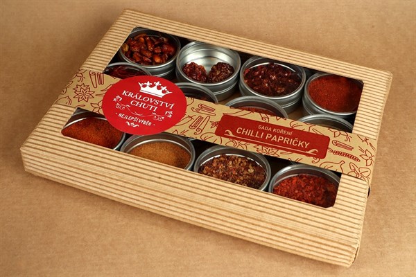 Dárková sada chilli koření