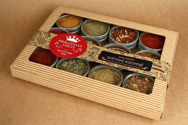 dárkové sady koření Sada koření - Světová kuchyně