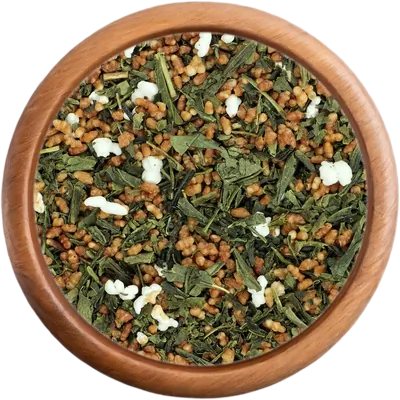 Zelený čaj Genmaicha Miyazaki Japonsko BIO