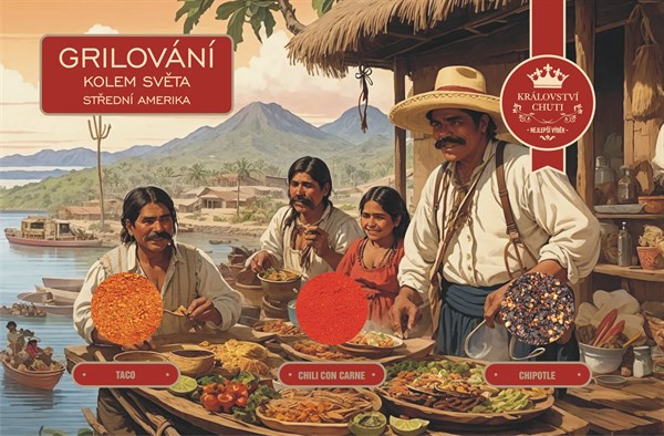 Sada koření Grilování kolem světa - Střední Amerika