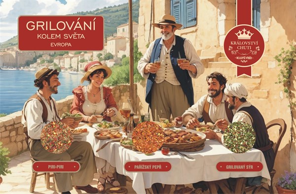 Sada koření Grilování kolem světa - Evropa
